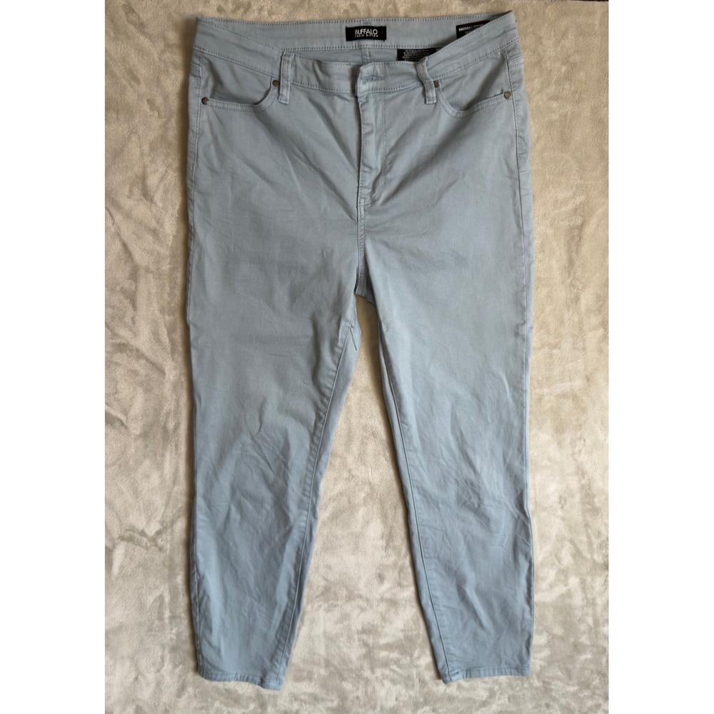 Buffalo David Bitton Maxima High Rise Skinny Jeans Light Blue Women 12/31